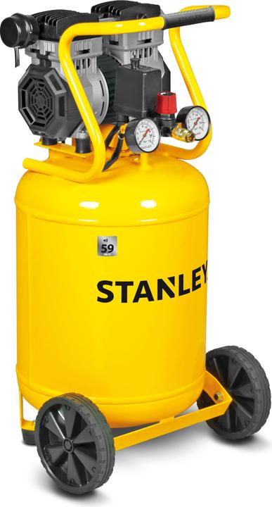 Stanley Silent Vertikal-Kompressor (8 Bar, 50 l)