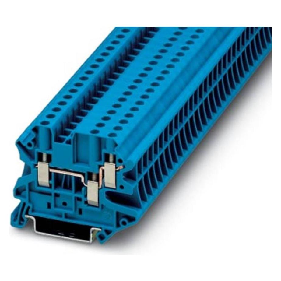 Phoenix Contact, Zange, Feed-through term block UT 4-TWIN BU (57.80 mm)