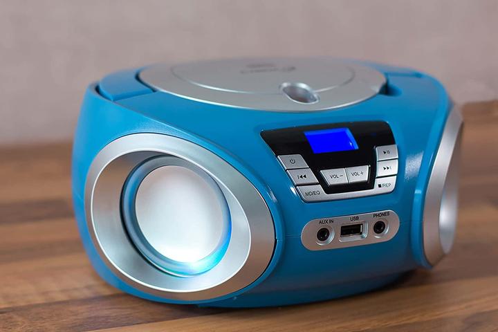 Image du produit Cyberlux Lecteur CD avec éclairage LED (FM)