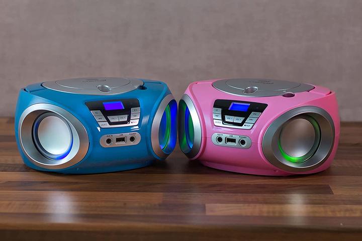 Image du produit Cyberlux Lecteur CD avec éclairage LED (FM)