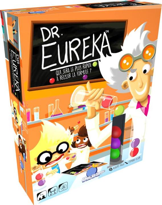 Actual product image Blue Orange Dr Eureka (German, French, English)