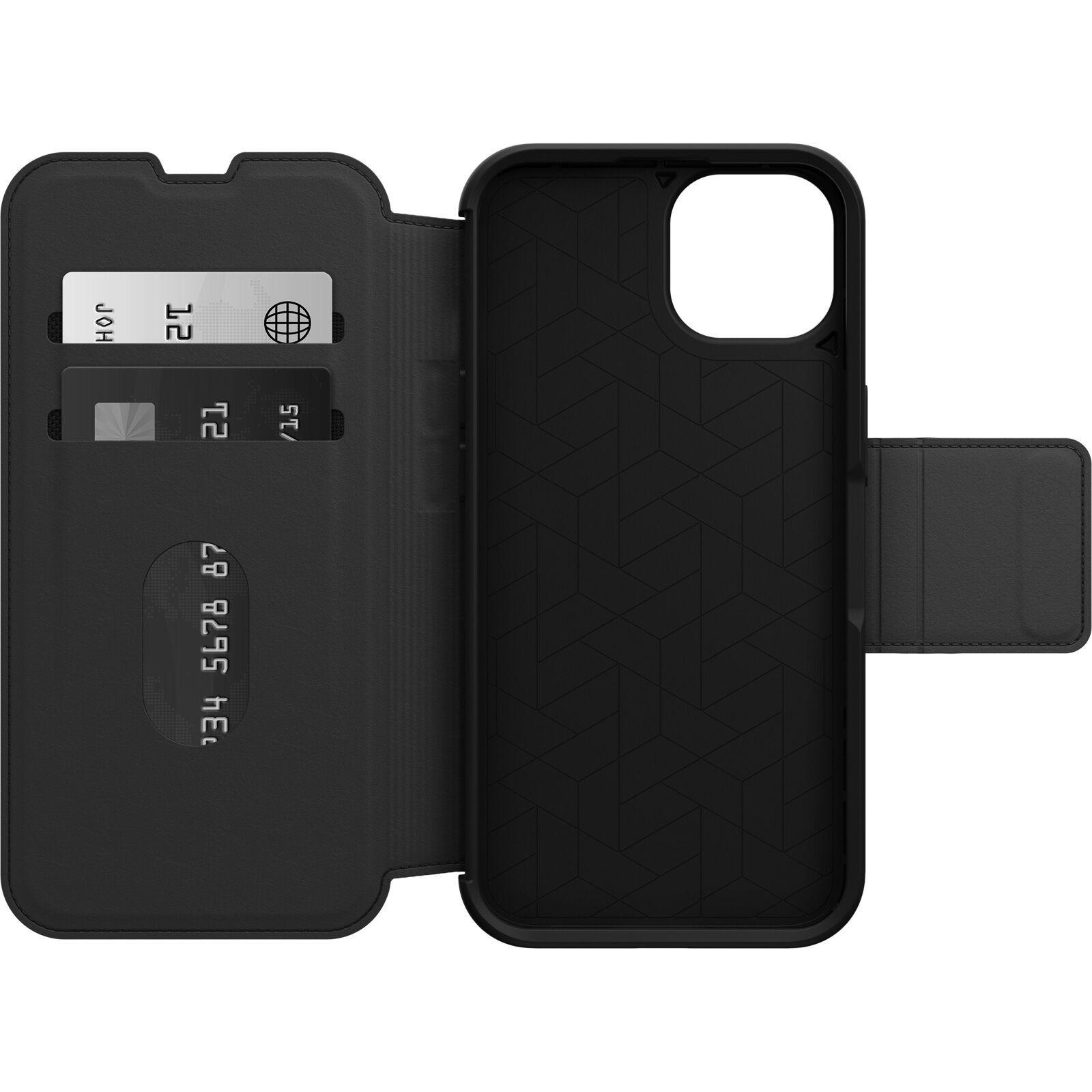 Thumbnail - OtterBox Strada Folio (Apple iPhone 14), Smartphone Hülle, Schwarz