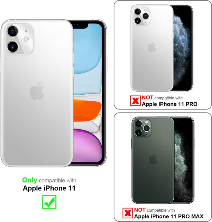 Produktbild Cadorabo Book Jeans Optik Cover (Apple iPhone 11)