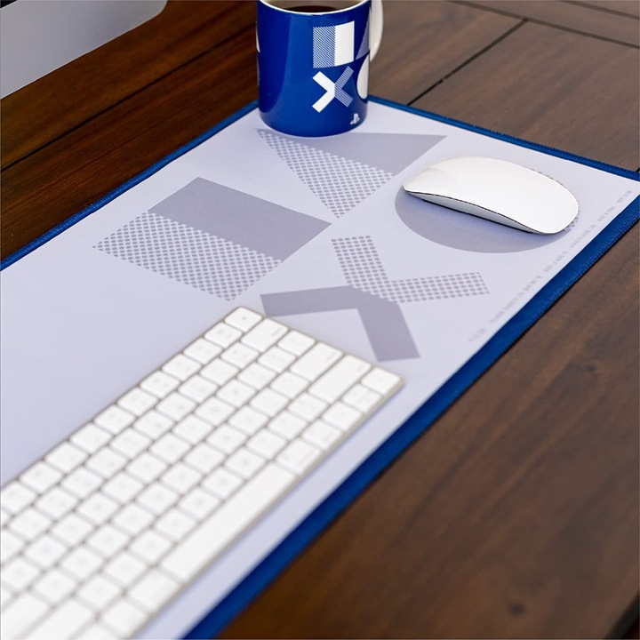Produktbild Paladone Products Tappetino Mouse Playstation Blue Desk Mat (XL)