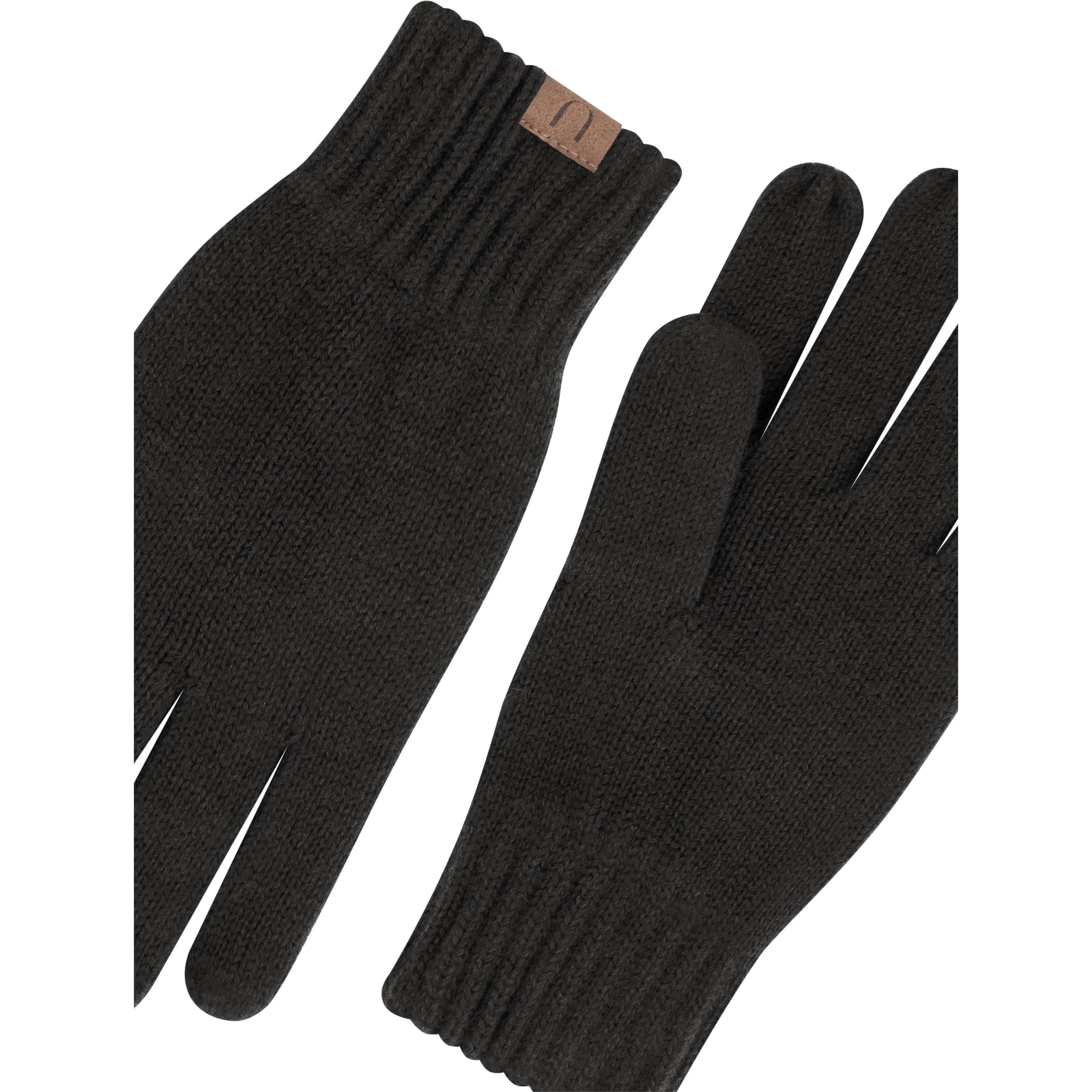 Thumbnail - Normani, Herren, Handschuhe, Merino Handschuhe Glattgestrickt - 9627, Grau, (One Size)