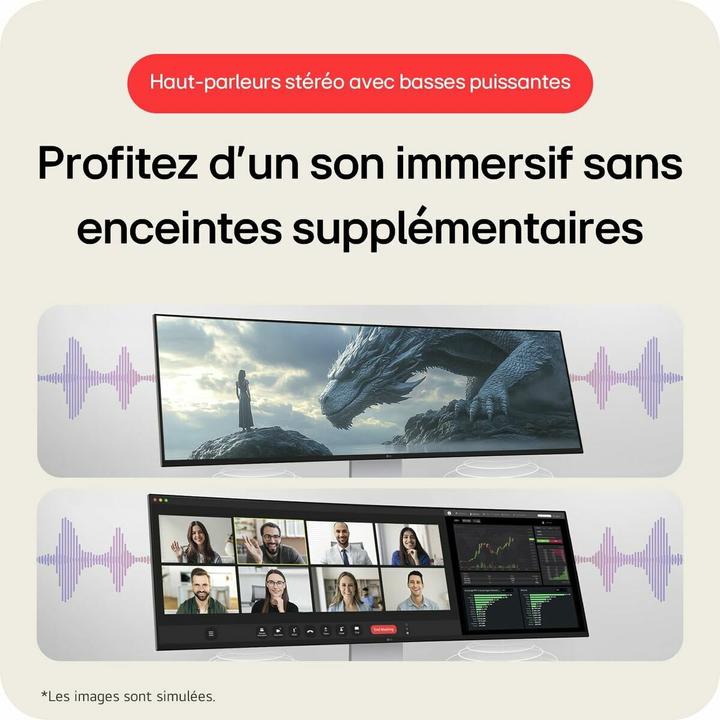 Actual product image LG UltraWide 49U950A-W (5120 x 1440 pixels, 49")