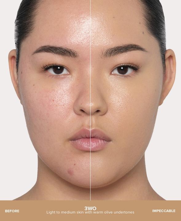 Actual product image Anastasia Beverly Hills Impeccable Blurring Second-Skin Matte Foundation (Light Medium)
