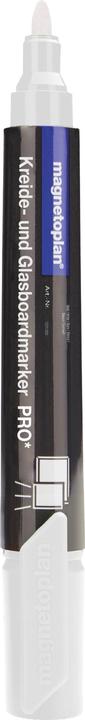Magnetoplan 1231200 Glass board marker White 1.5 mm, 3 mm (4 x)