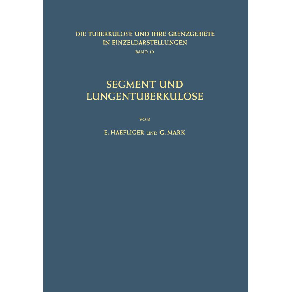 Thumbnail - Segment und Lungentuberkulose, Fachbücher