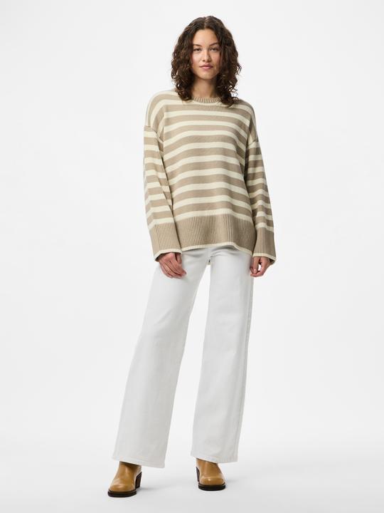 Produktbild Pieces Pcava Ls O-Neck Slit Knit Noos (XL)