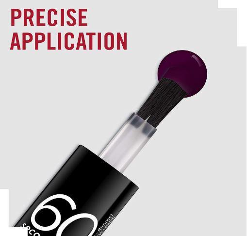 Immagine prodotto Rimmel London 60 secondi di super lucentezza (345 Ciliegie nere, Smalto)