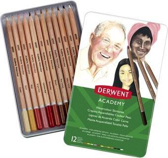 Immagine prodotto Derwent Matite acquerello Ritratto matite multicolore, 12 pezzi (Multicolore, 12 x)