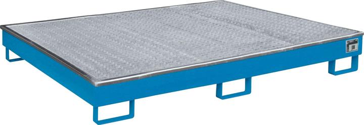 Image du produit Bauer Südlohn Bac de rayonnage avec insert PE RW-GR 1800 PE, peint, bleu clair