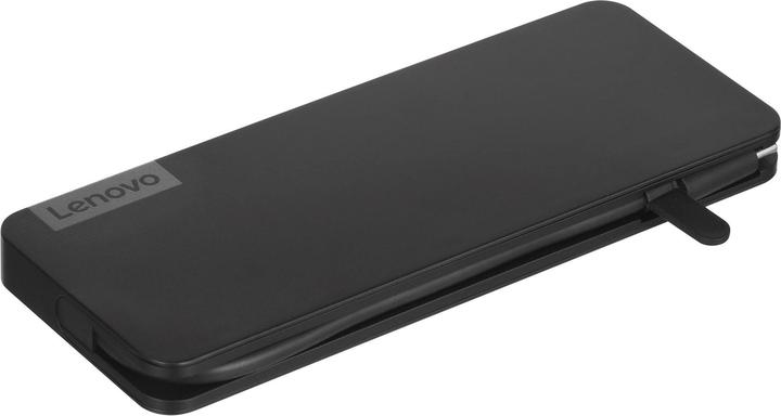 Actual product image Lenovo Usb-C Slim Travel (USB-C, 8 Ports)