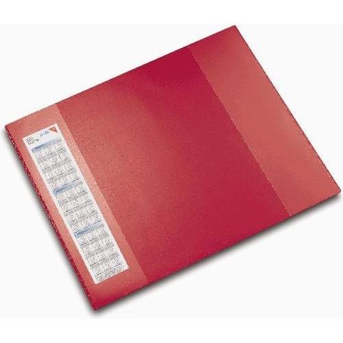 Läufer, Unterlage, L„ufer Schreibunterlage DURELLA D2, 520 x 650 mm, rot (52 x 65 cm)