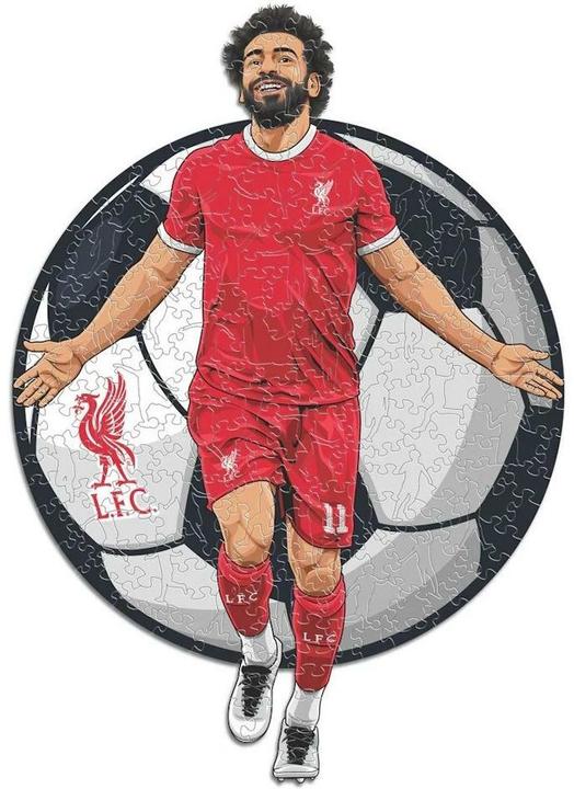 Produktbild Iconic Liverpool FC - Mo Salah - Holz Puzzle Grösse S (150 Teile) (150 Teile)