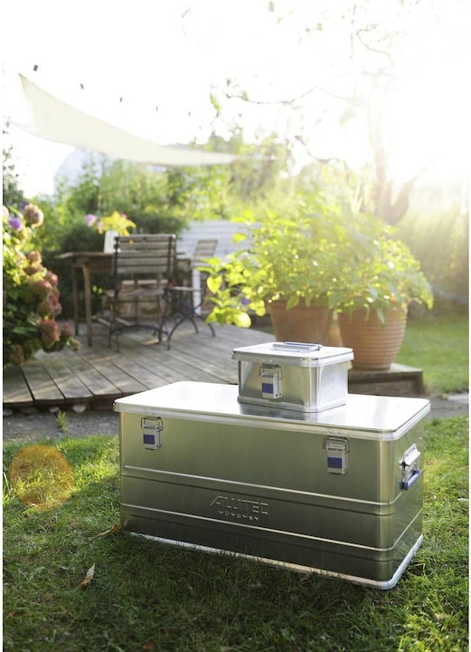 Productafbeelding Alutec Transportbox COMFORT Aluminium (L x B H) 580 385 332 mm (58 x 38,5 x 33,5 cm, 60 l)