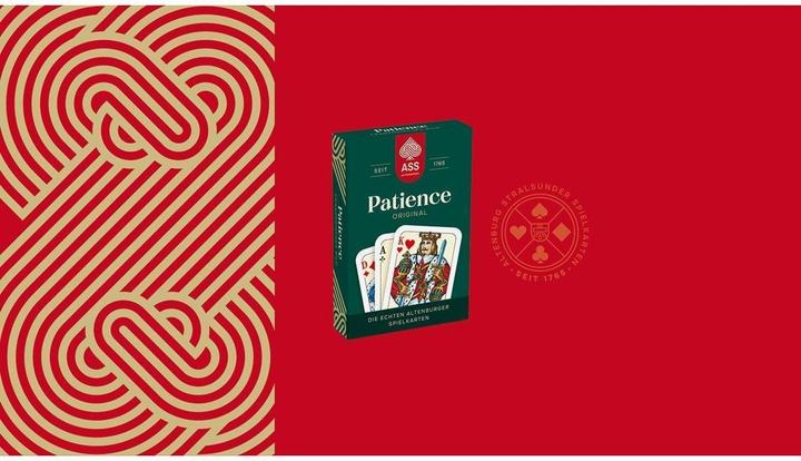 Produktbild ASS Altenburg Spielkarten Patience Mini 36x54mm (Deutsch, 1 - 4 Spieler)