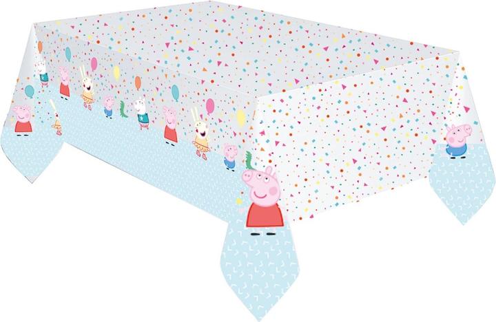 Actual product image Amscan Peppa Pig birthday tablecloth (1 x 18 x 30 cm)
