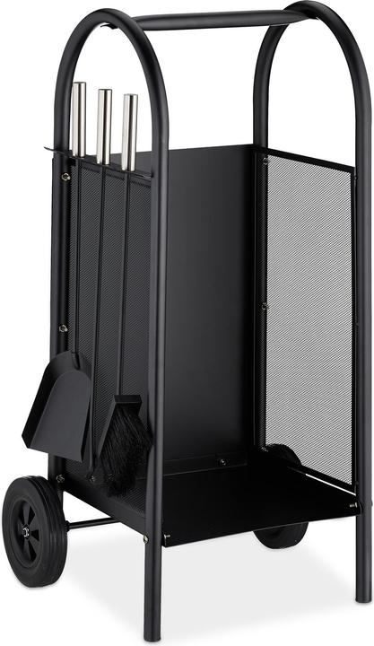 Produktbild Relaxdays Kaminholzwagen (42 x 37 x 81 cm)