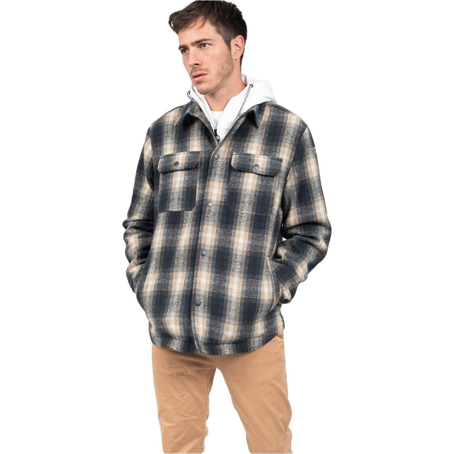 Thumbnail - Deeluxe, Herren, Hemd, karierte überhemd n ellen, Beige, (S)