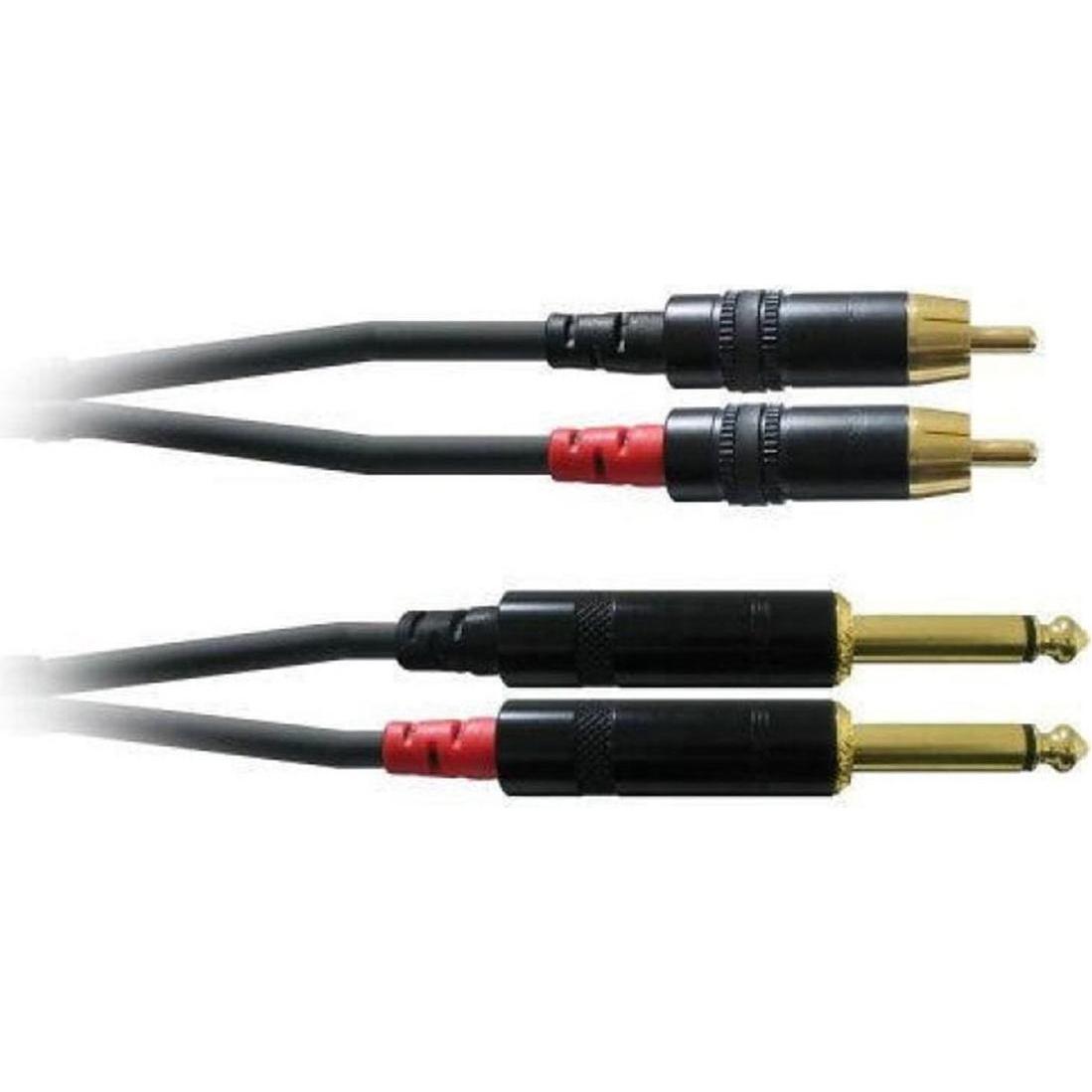 Cordial Cfu PC (3 m, 6.3mm Klinke (Jack)), Audio Kabel