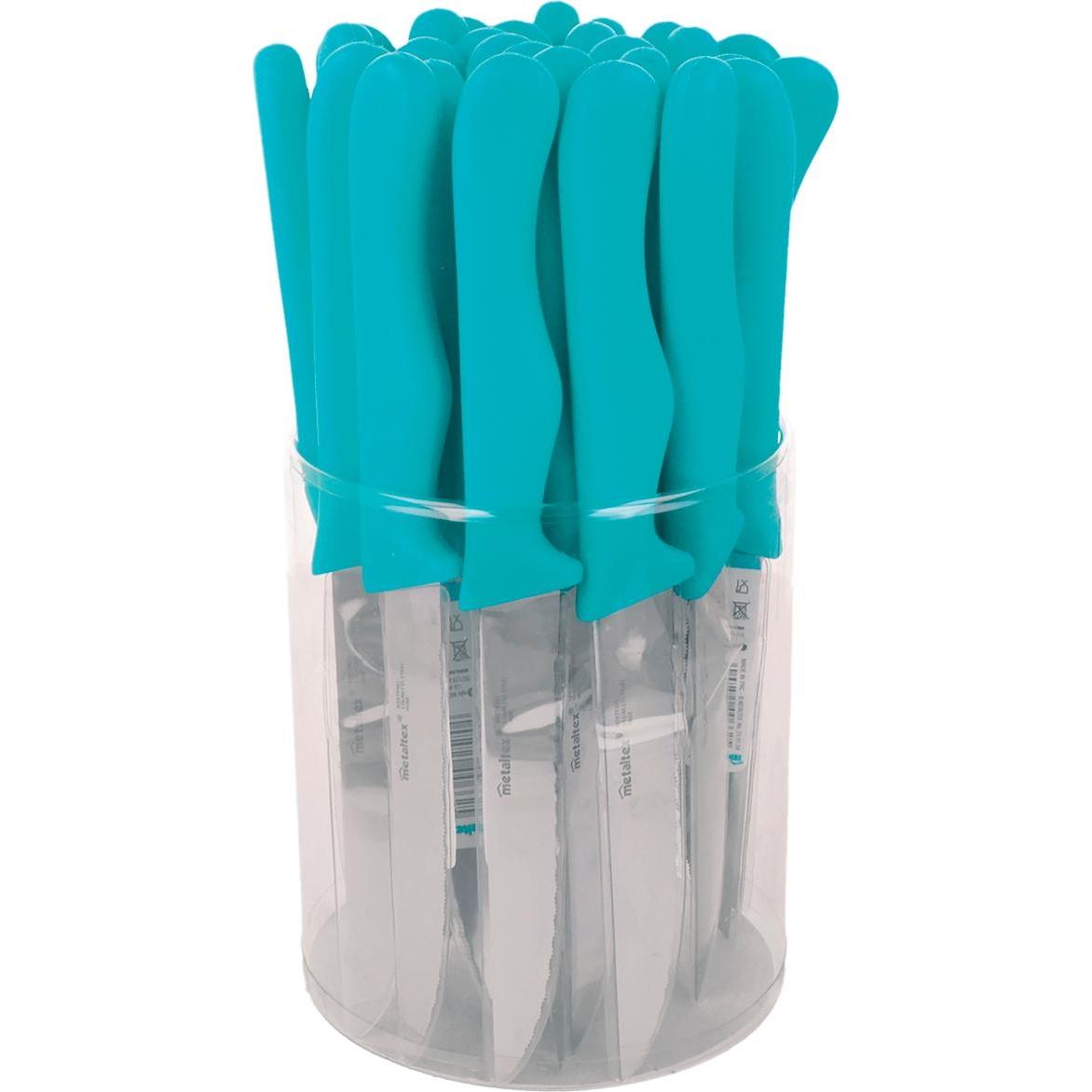 Metaltex Basic Steakmesser PP-Griff grau 248134031, Besteck, Grau