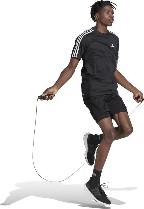 Produktbild adidas Traing Essentials Base 3-Stripes Tee (M)