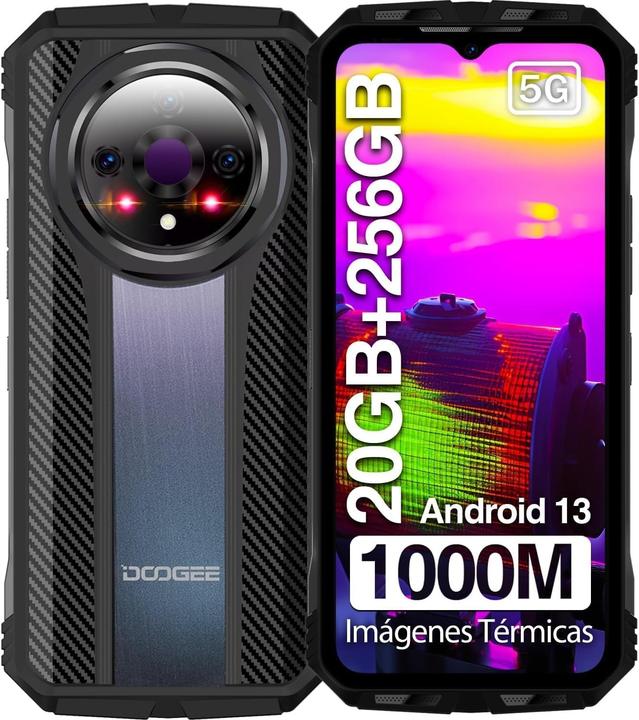 Produktbild Doogee V31GT (256 GB, Classic Black, 6.58", Hybrid Dual SIM, 5G)