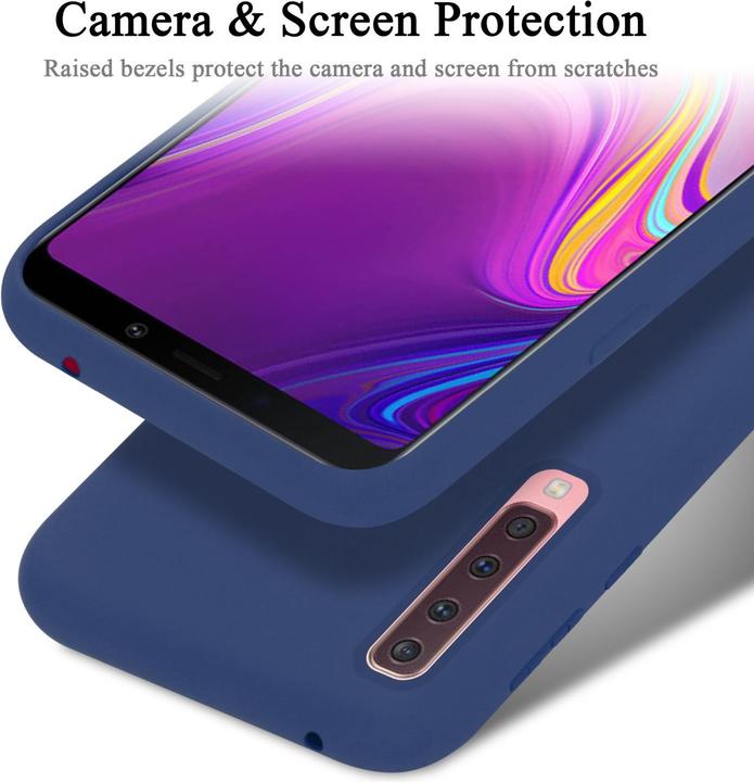 Image du produit Cadorabo Étui en silicone liquide TPU pour Samsung Galaxy A9 2018 (Samsung Galaxy A9 (2018))