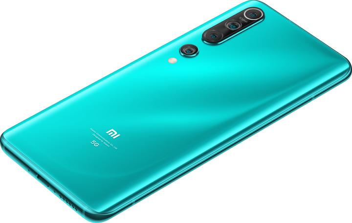 Produktbild Xiaomi Mi 10 (256 GB, Coral Green, 6.67", Single SIM, 108 Mpx, 5G)