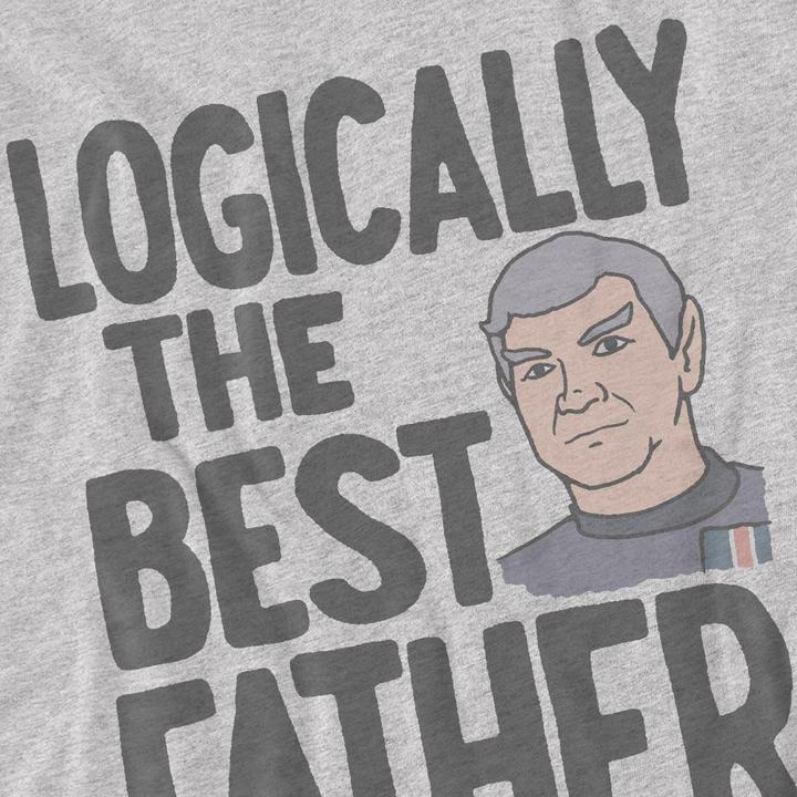 Produktbild Logically the Best Father TShirt (S)