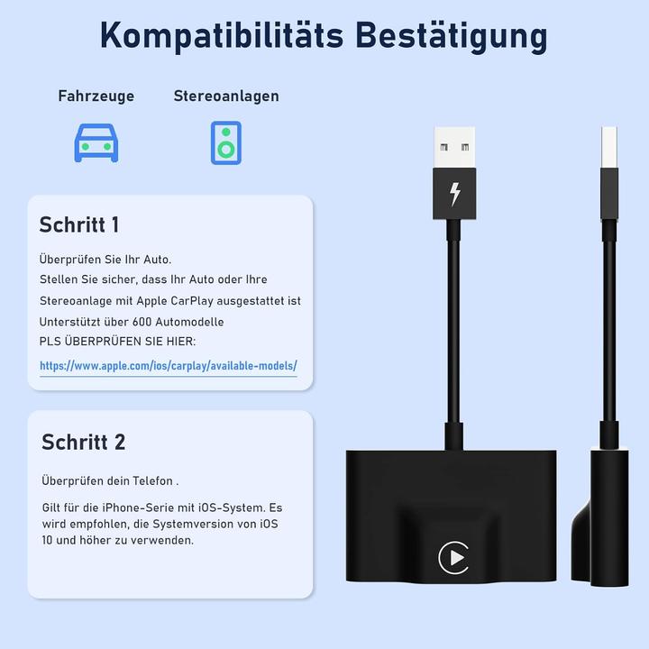 Produktbild Sixriver Wireless CarPlay Adapter