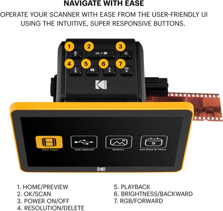 Productafbeelding Kodak Slide N Scan Max (USB, HDMI)