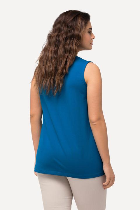 Produktbild Ulla Popken Top, A-Linie, V-Ausschnitt, ärmellos (42, 44)