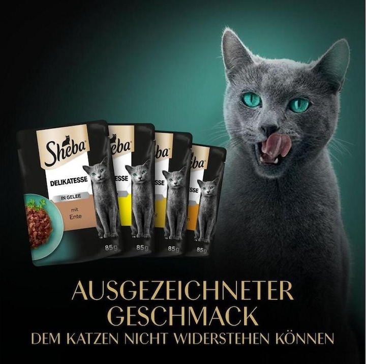 Produktbild Sheba Delikatesse in Gelee (Adult, 1 Stk., 340 g)