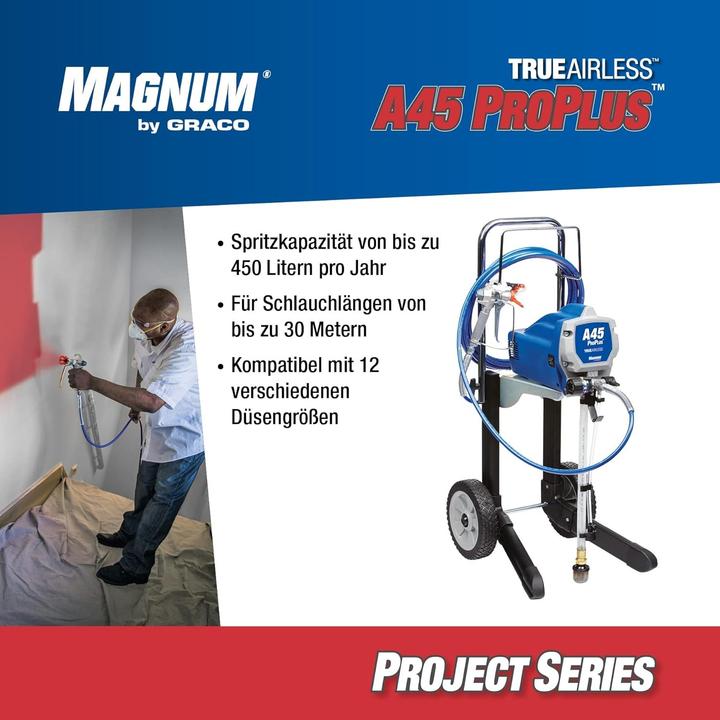 Actual product image Graco Airless paint sprayer Magnum by A45 ProPlus