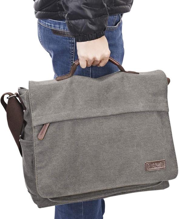 Immagine prodotto Ruschen Borsa in tela da uomo (15.60")