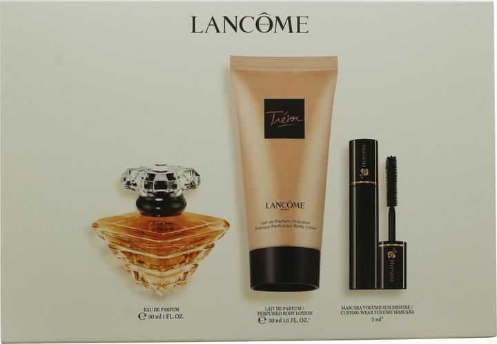 Produktbild Lancôme Trésor 30ml Set Eau de Parfum 30ml + Hypnôse Mini 2ml + Body Lotion 50ml (Parfum Set)