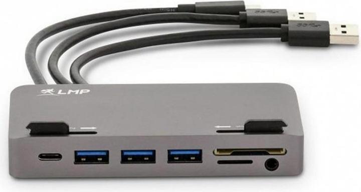 LMP Attach Dock Pro 10 Port SG,Mini-DP,HDMI (USB-C, 10 Ports)