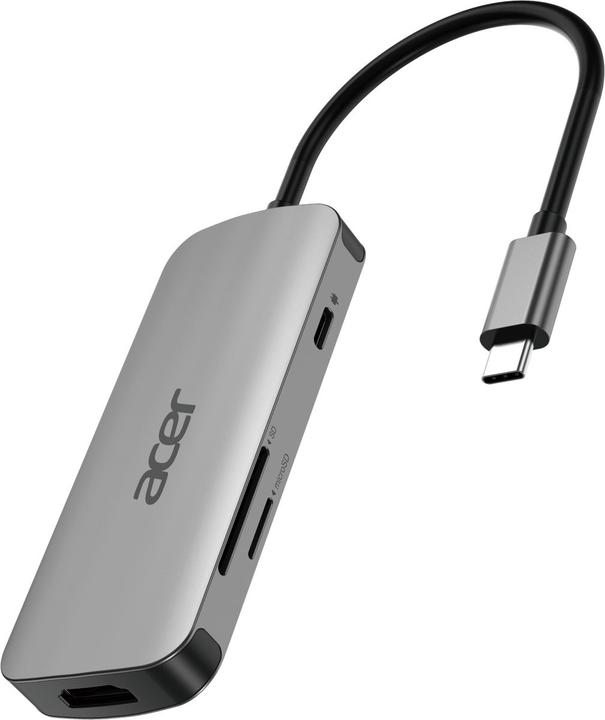 Acer Adaptater 7in1 Type C : 1 x typeC (USB-C, 7 ports)