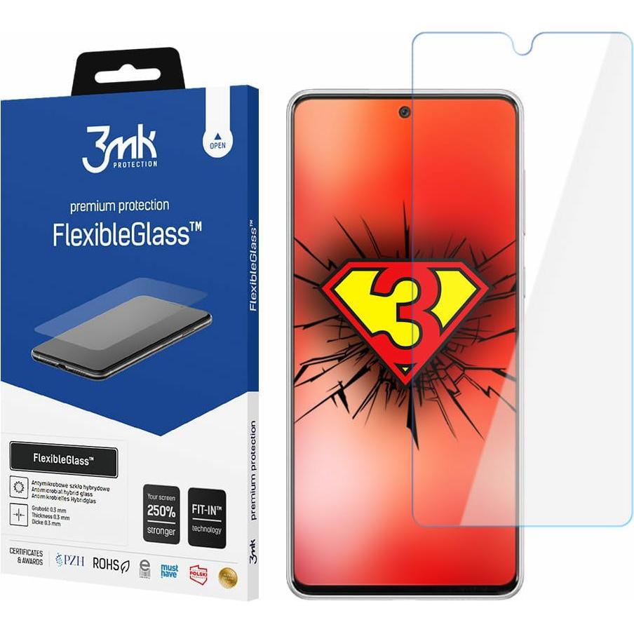 Thumbnail - 3MK hybrid glass Flexible 2.5D Lite for Samsung Galaxy A73 5G (1 Stück, Samsung Galaxy A73 5G), Smartphone Schutzfolie, ...