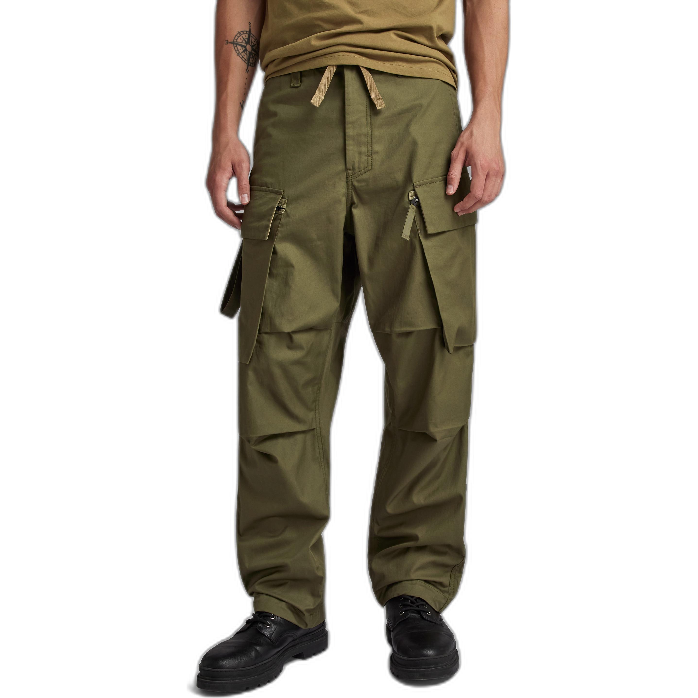 Thumbnail - G-Star, Herren, Hosen, cargo-hose r-3n, Grün, (L)