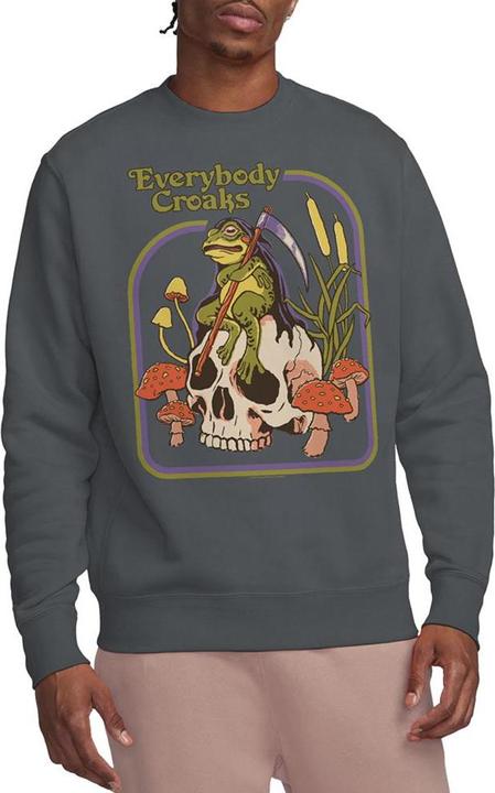 Produktbild Steven Rhodes Everybody Croaks Sweatshirt (M)