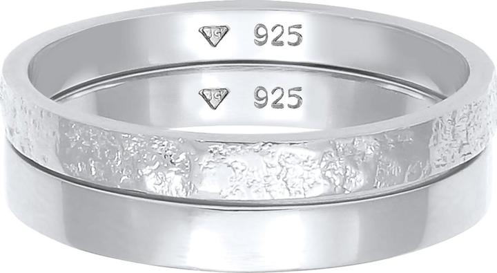 Immagine prodotto Elli Set Basic Look Gehämmert (54, 925 Argento)