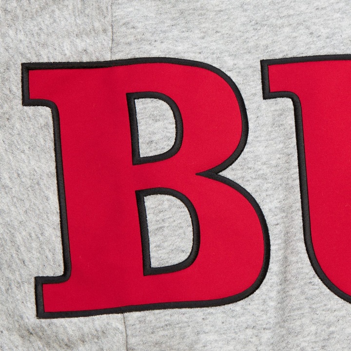 Produktbild Mitchell & Ness SATIN Fleece Pullover Chicago Bulls - M (M)