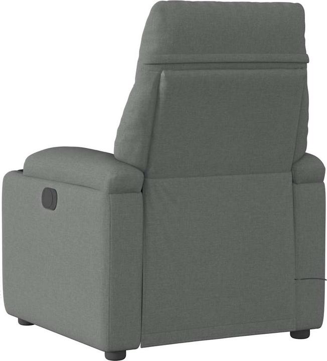 Produktbild vidaXL Massagesessel Elektrisch Dunkelgrau Stoff