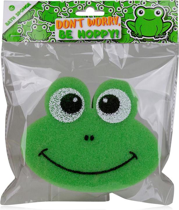 Actual product image Herboristeria Bath sponge frog