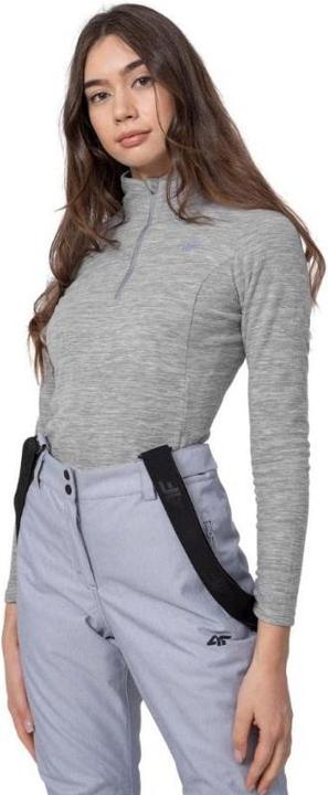 Immagine prodotto 4F Felpa da donna in pile Cool Light Grey Melange H4Z22 BIDP010 27M (S) (S)