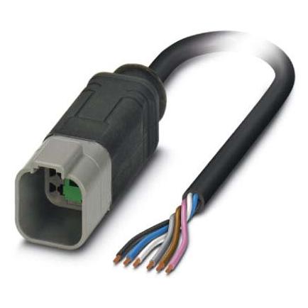Phoenix Contact Sensor/actuator kabel, Kabels + Stekkers, Zwart